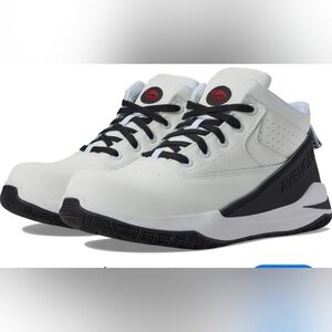 Avenger Mens Work Boots A813 in Black and White size 8.5 Med EUC